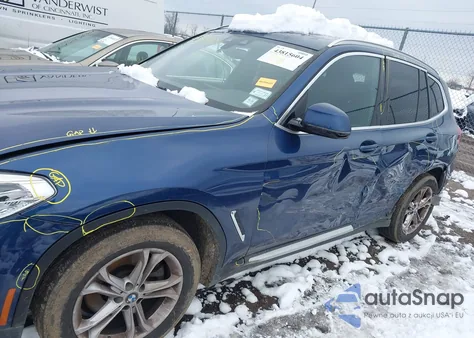 2020 BMW X3 xDrive30I from USA, damaged, VIN 5UXTY5C0XL9B16838